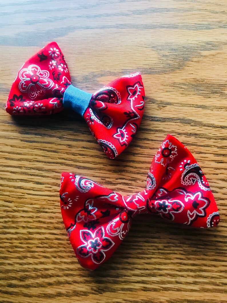 Bandana Bow Etsy