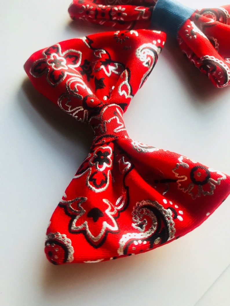 Bandana Bow Etsy