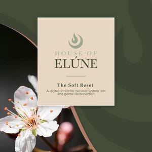 The Soft Reset - Journal de respiration, musique de méditation et cartes de mantras pour la régulation du système nerveux
