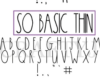 TWO! Rae Dunn Inspired actual fontS | OTF | TTF | Silhouette | Cricut | Instant Download | diy | vinyl decal