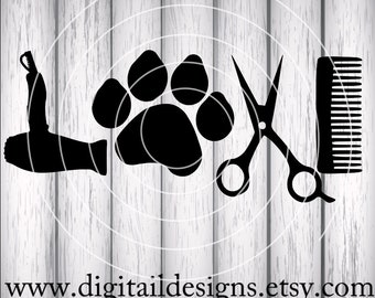 Free Free 64 Love Dog Groomer Svg SVG PNG EPS DXF File