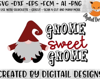 Gnome silhouette | Etsy