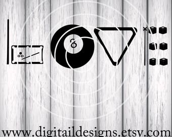 Horror Movie Love SVG png eps dxf fcm ai Cut file | Etsy
