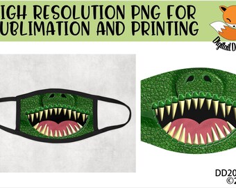 Download Dinosaur Mask Svg Etsy PSD Mockup Templates
