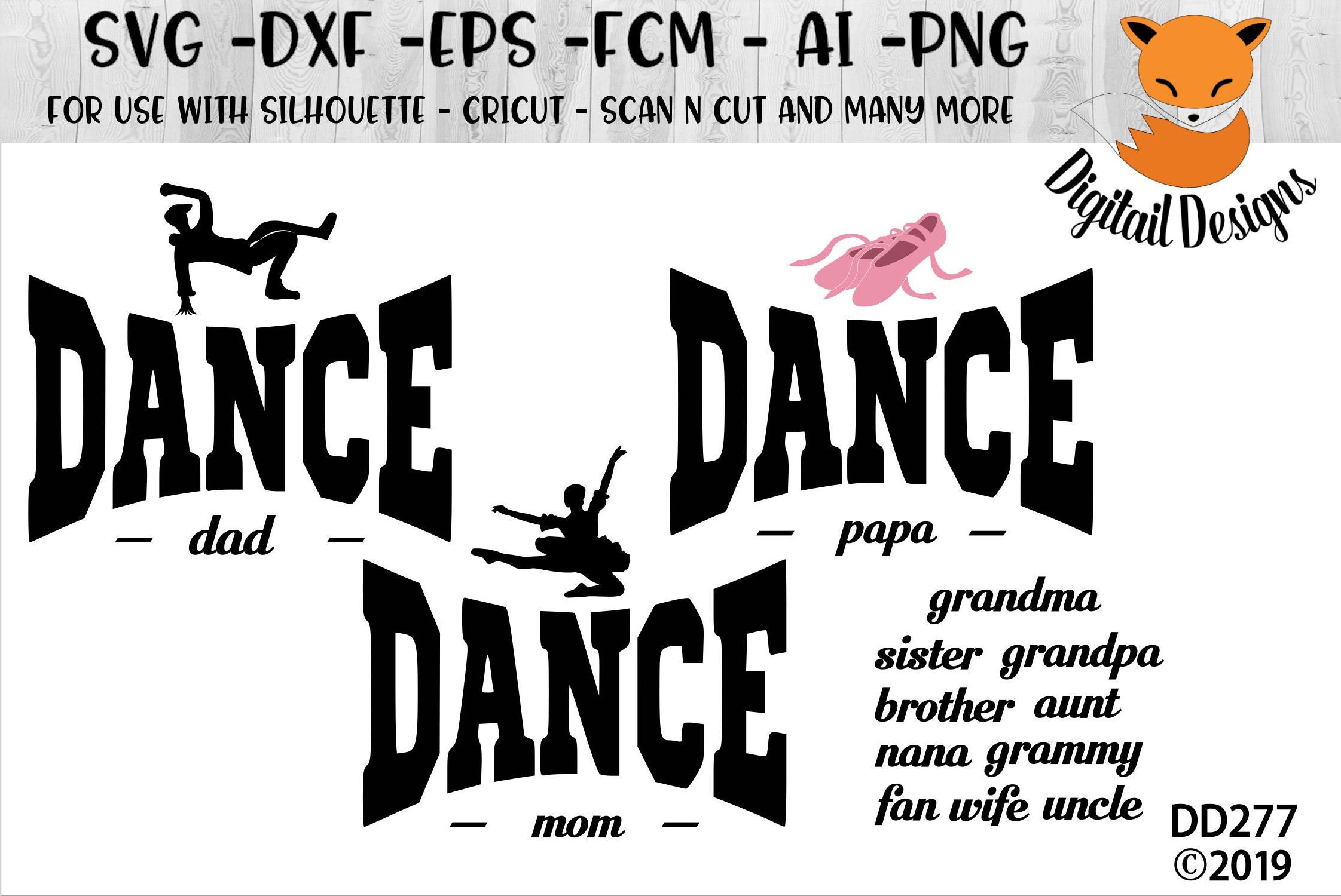 Download Dance Mom Svg Png Dxf Eps Fcm Ai Dance Family Cut Etsy