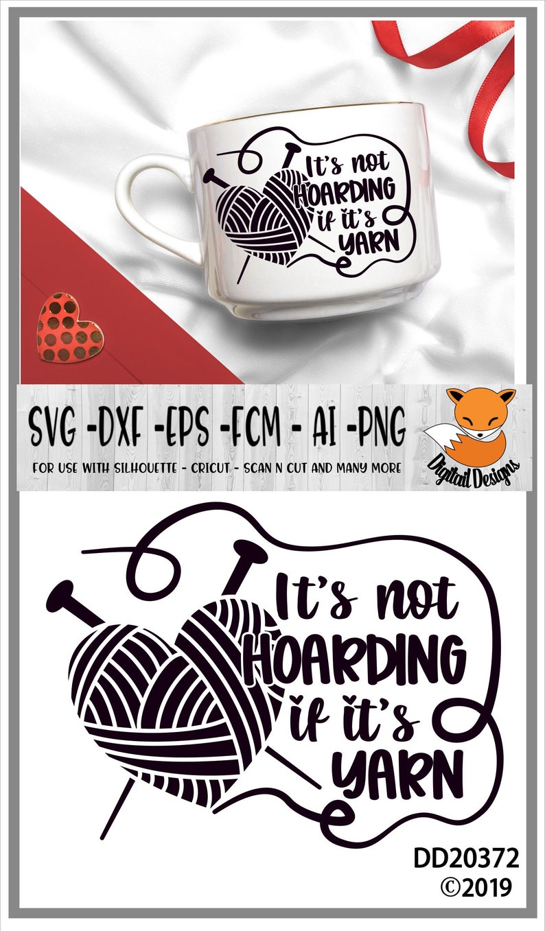 Funny Knitting Quote Knitting SVG Dxf Png Fcm Eps Ai Etsy