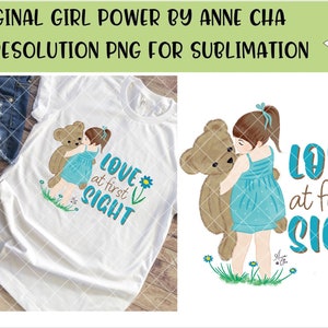 Love at First Sight by Anne Cha Design For Sublimation