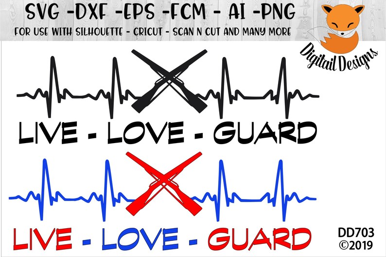 Download Color Guard SVG dxf png eps fcm ai Commercial Use | Etsy