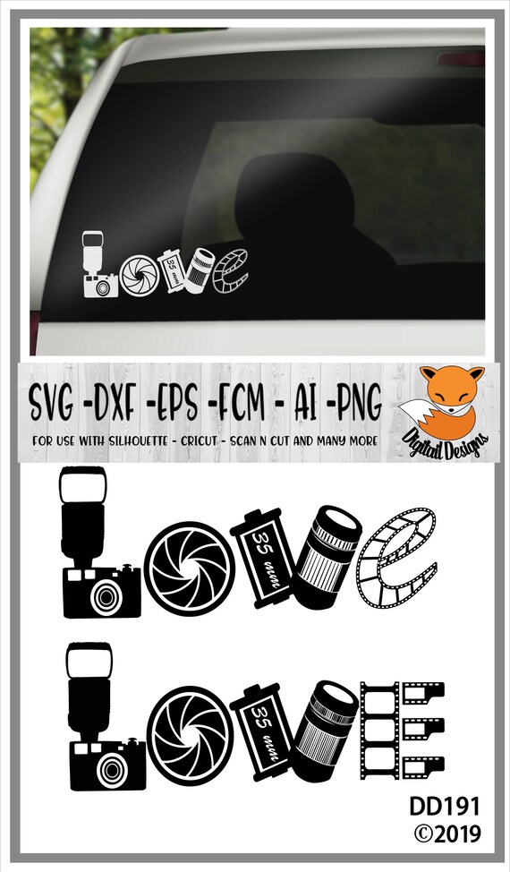 Download Love Photography Svg Png Dxf Eps Fcm Ai Cut File Etsy