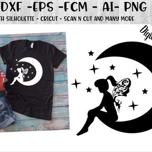 Fairy SVG - dxf - eps - png - fcm - ai - Cut File - Silhouette - Cricut -Once Upon A Time SVG - Commercial Use SVG - Instant Download -