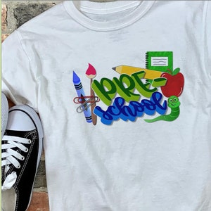 Pre-School Sublimation Design -  Back to School Sublimation