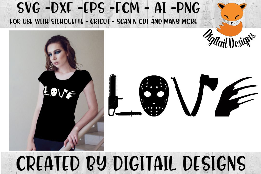 Free Free 327 Love Horror Svg SVG PNG EPS DXF File