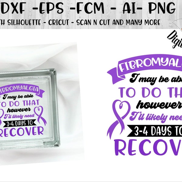 Fibromyalgia Awareness SVG - png - fcm - eps - dxf - ai - Cut File - Silhouette - Cricut - Funny Fibromyalgia SVG - Fibrowarrior SVG