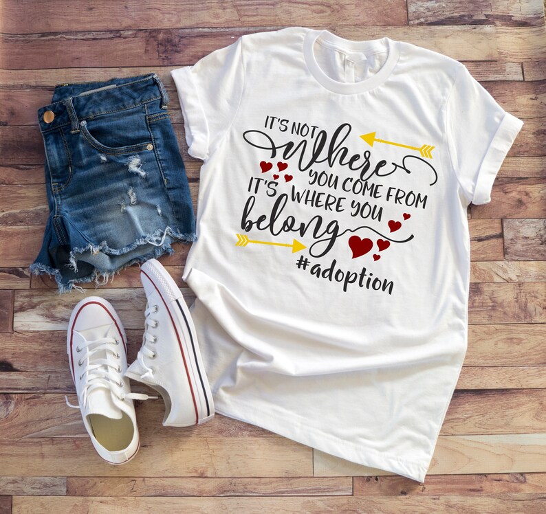 Adoption SVG Adopted Baby SVG Family SVG dxf png eps | Etsy
