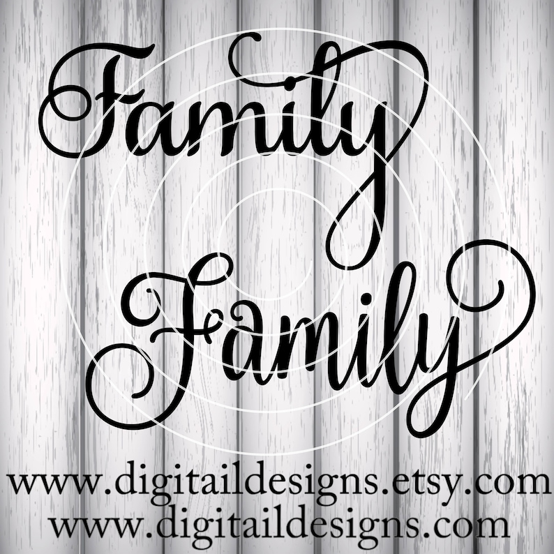 Free Free 296 Family Word Svg SVG PNG EPS DXF File