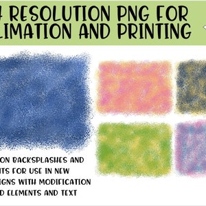Spray Paint Sublimation Background Backsplashes - Digital Use Allowed