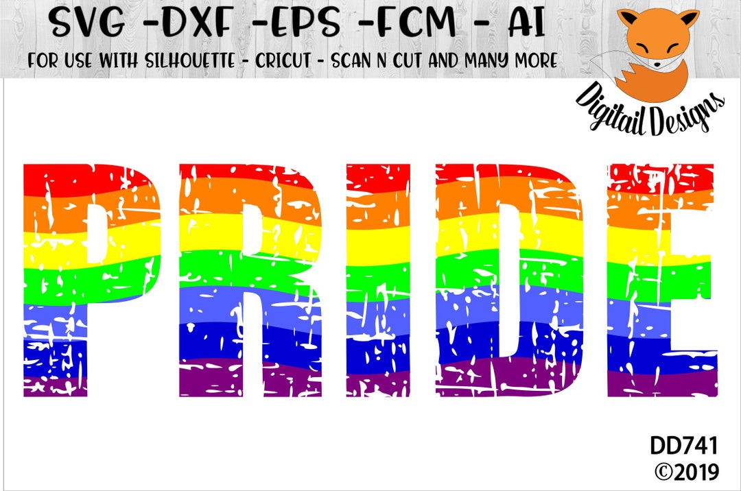 LGBT Pride SVG - Png - Fcm - Eps - Dxf - Ai - Silhouette - Cricut ...