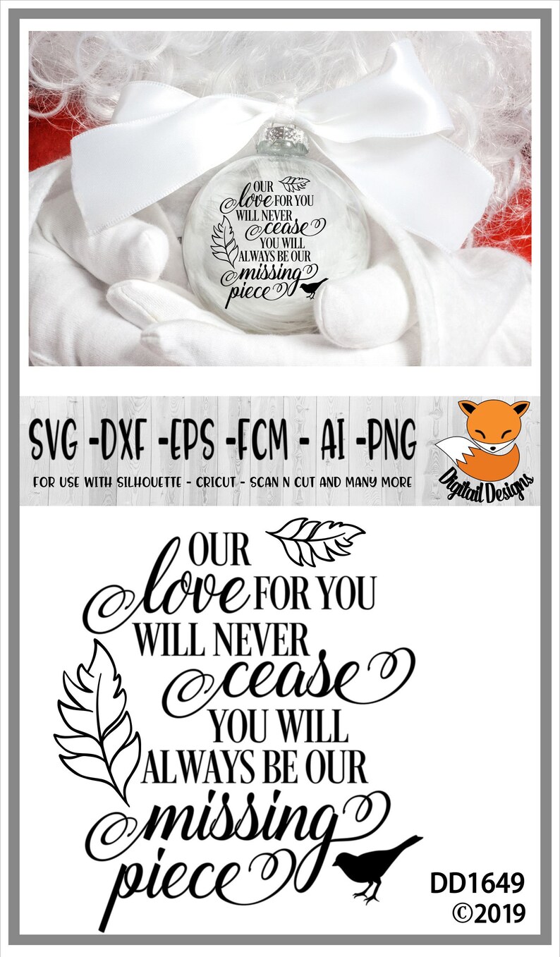 Download Memorial Quote SVG Grief quote SVG png fcm eps dxf | Etsy