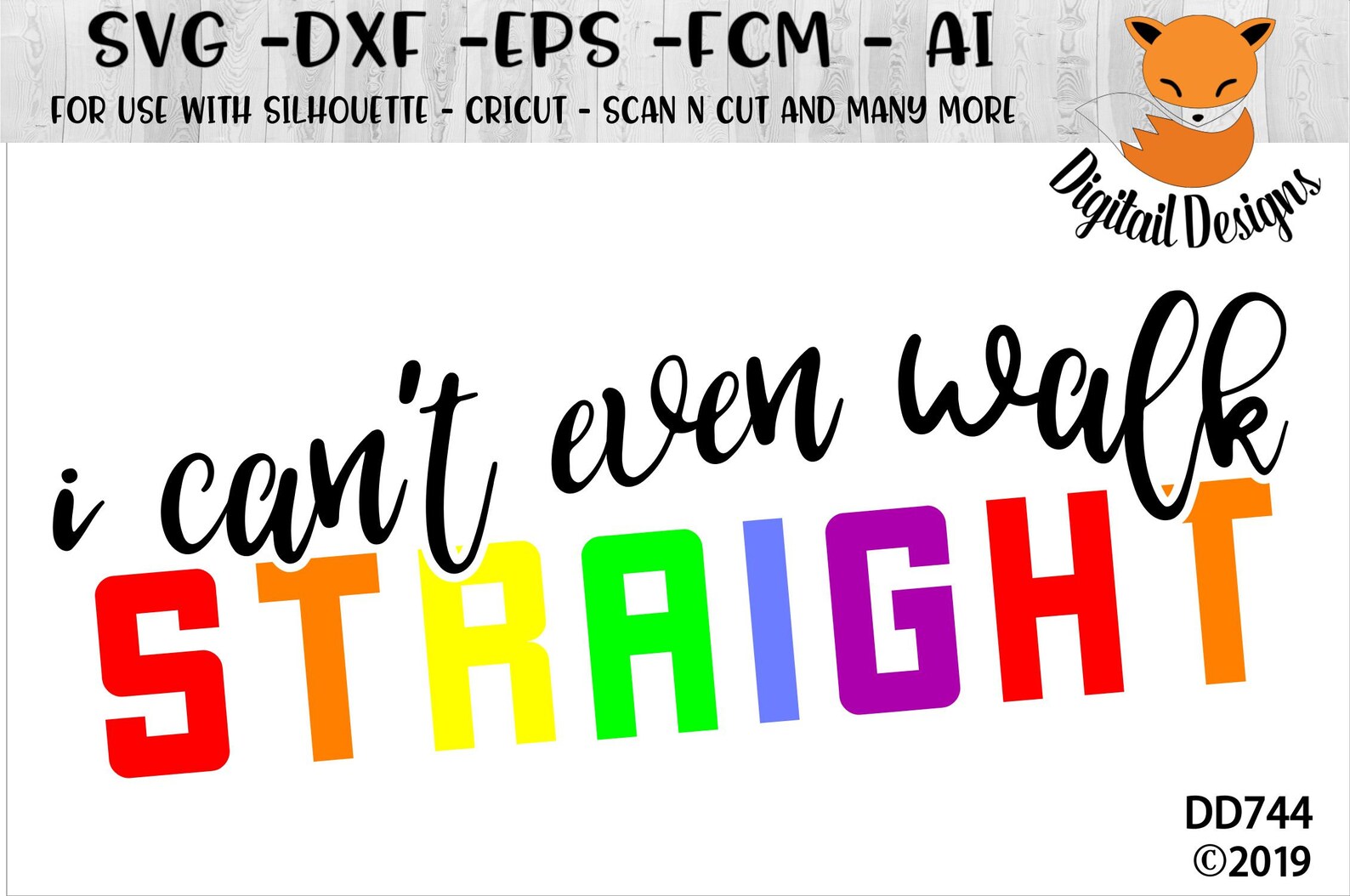 LGBT Walk Straight SVG - Png - Fcm - Eps - Dxf - Ai - Cut File ...