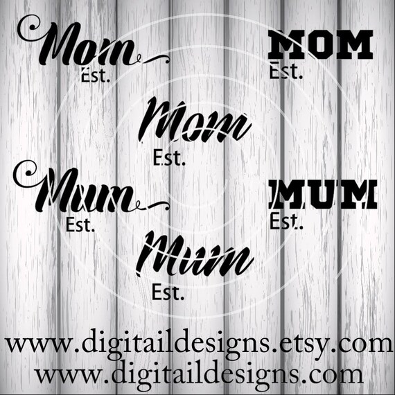 Download Mother's Day SVG png eps ai fcm dxf Cut file | Etsy