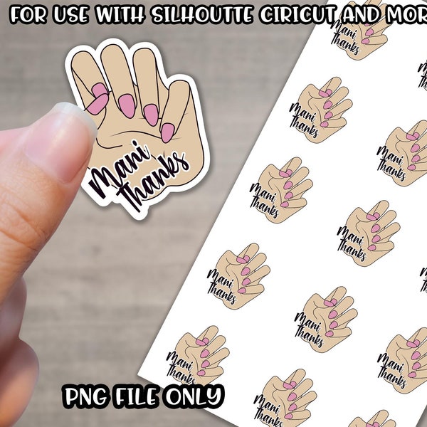 Mani Thanks - Etsy