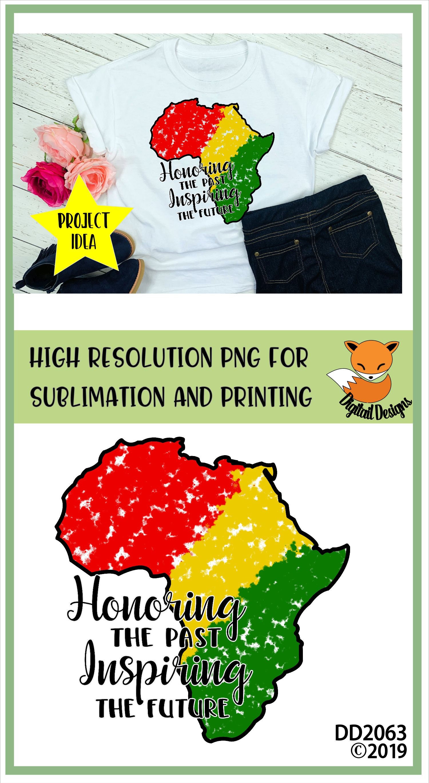 Black History Month Sublimation PNG - Instant Download - African ...