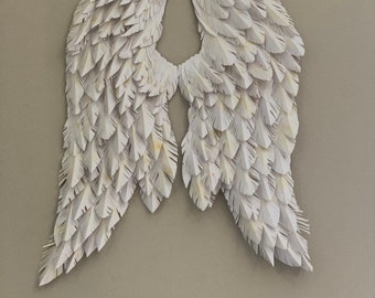 Paper feathers/paper wings/paper angel wings/nursery paper feathers/angel paper feather wings/paper feather wings/memorial paper feathers