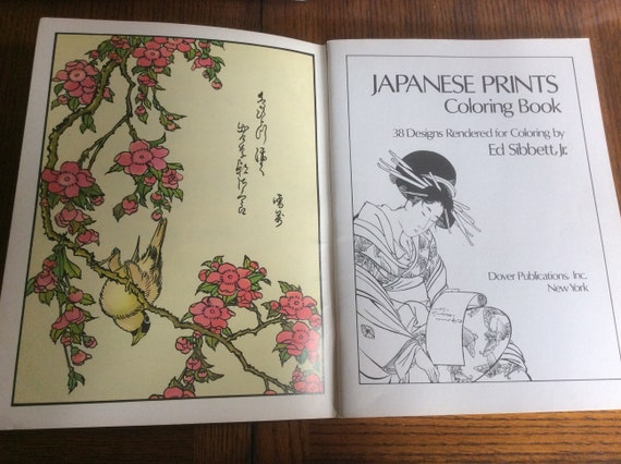 78+ Japanese Prints Coloring Book Free Images