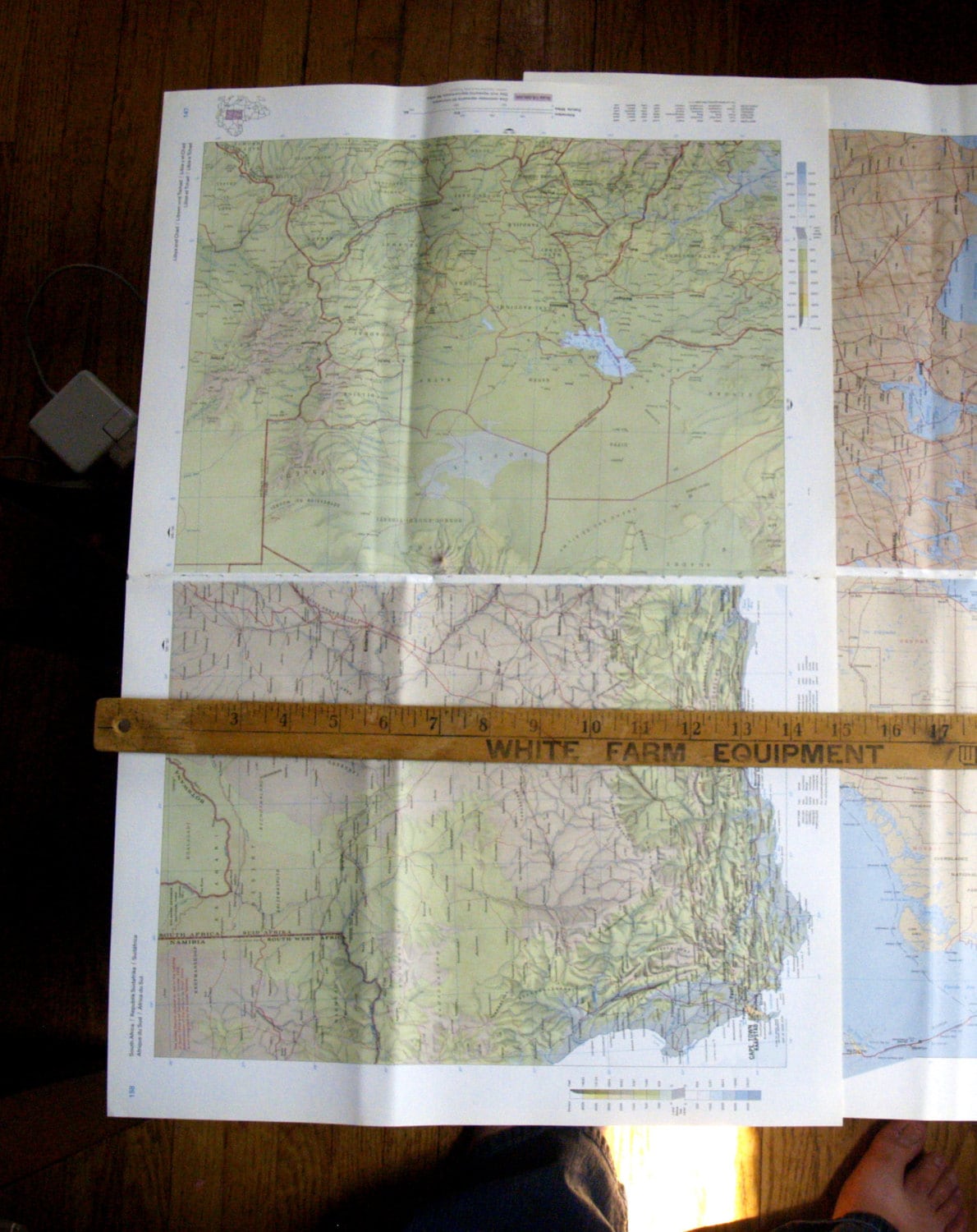Colorfull Map Paper 35 Pages of Bright Colorful Vintage Maps for Craft Collage, Paper ...