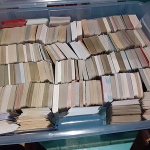 400 pcs playing cards DEALER LOT duplicates included (100+ different) crafts swap card scrapbook embelishments gift tags trade pen pal