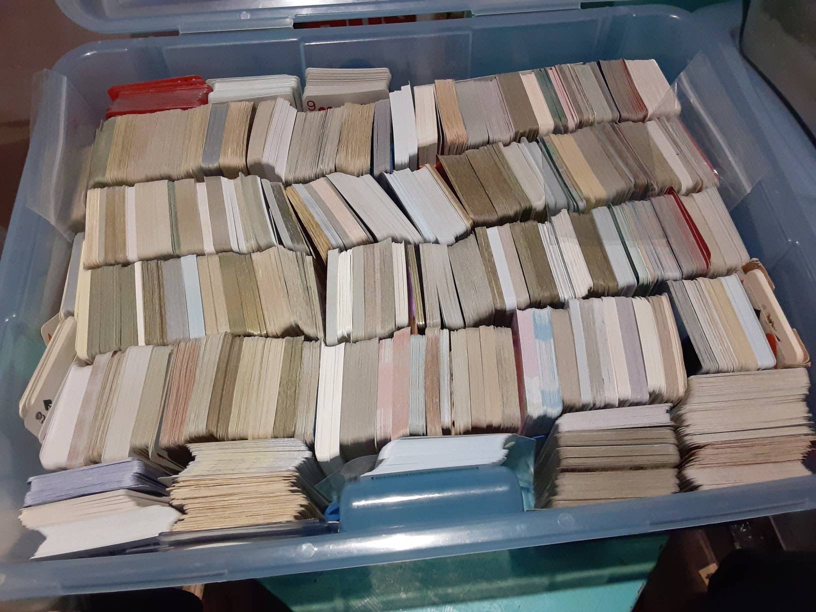 400 pcs playing cards DEALER LOT duplicates included (100+ different) crafts swap card scrapbook embelishments gift tags trade pen pal