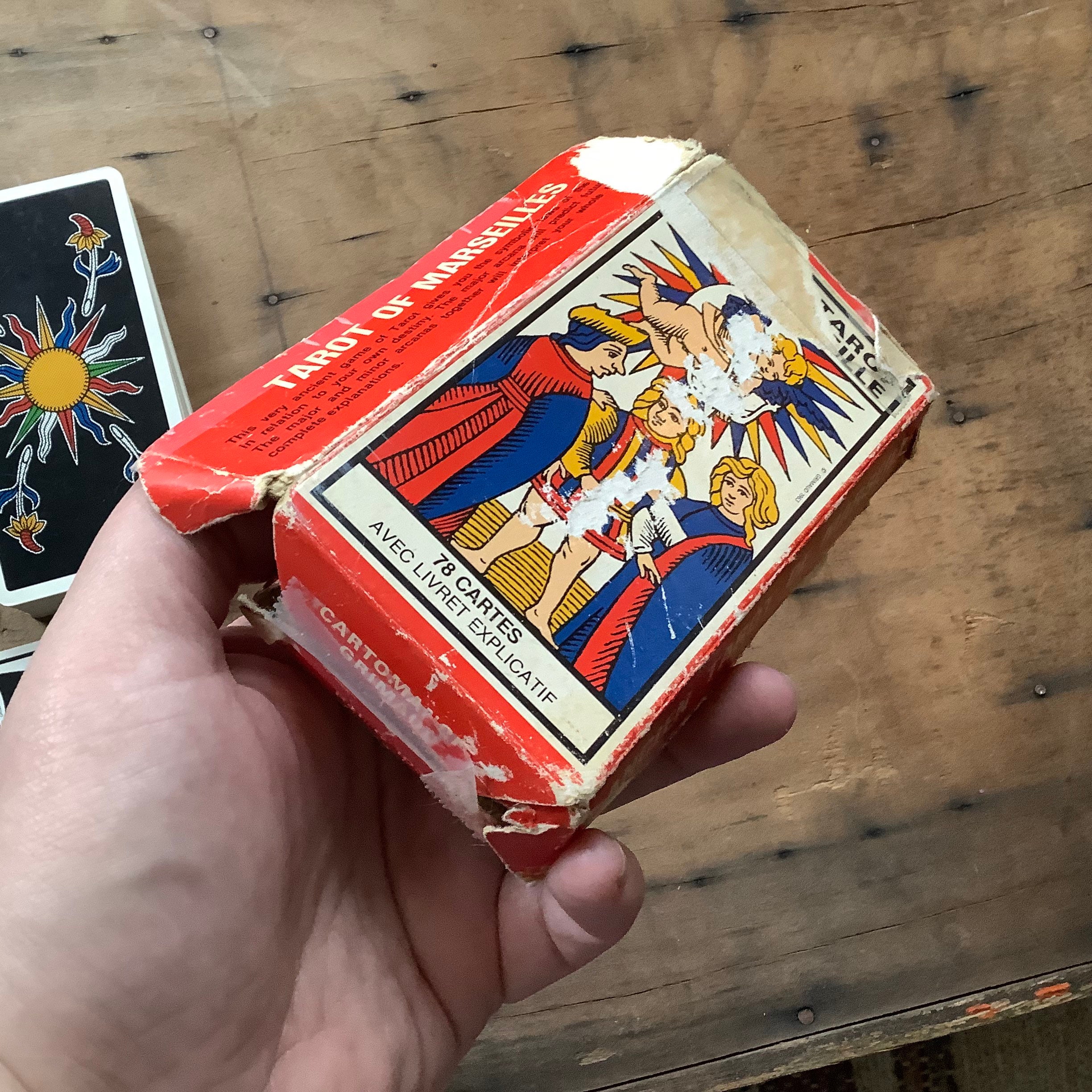 タロット トランプ Tarot philatelique grimaud 切手 Amazon | フランス 19世紀後期 B.P Grimaud ピケ デッキ カード