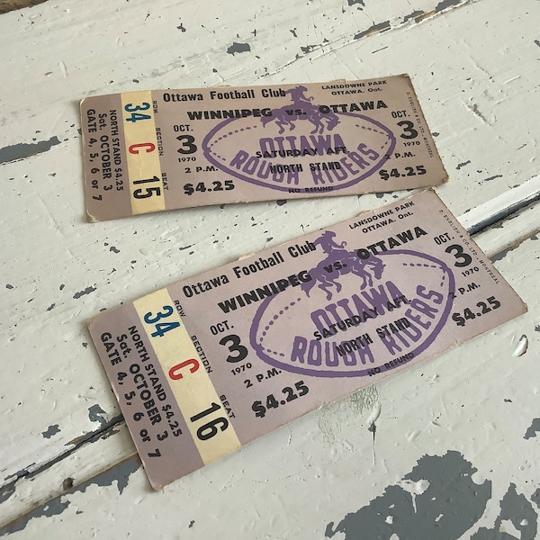 Sports Ticket Frame Etsy