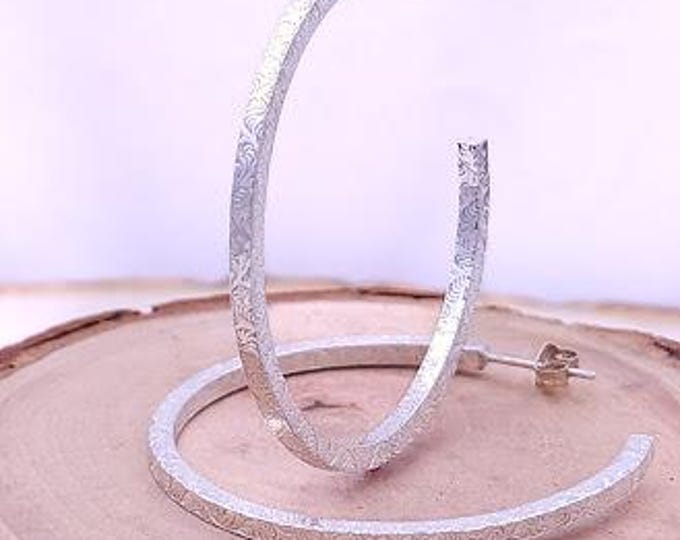 Square Pattern Hoops