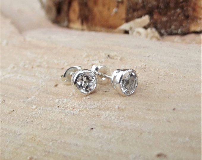 Topaz Stud Earrings