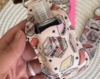 Book Trope-Aldi Quarter Holder-Hand Sanitizer-Car Coaster-Chapstick Holder-Keychains-Phone Card Holder-Book Lover-Retro-Bookish-EnemiesLover