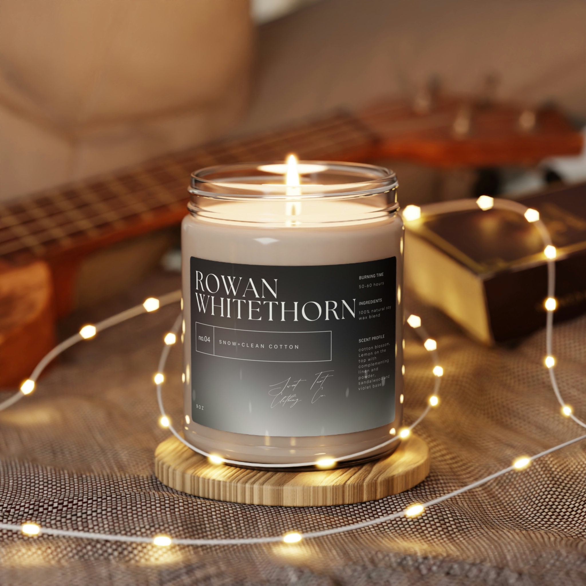 Winter Snow Gel Candle 