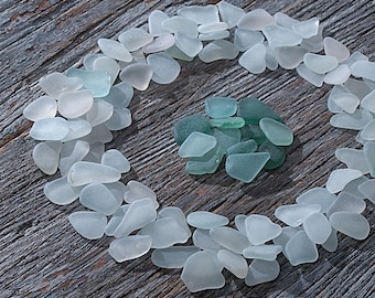 Medium and Small Pieces of Sea Glass, 110 Pcs, Craft & Decor