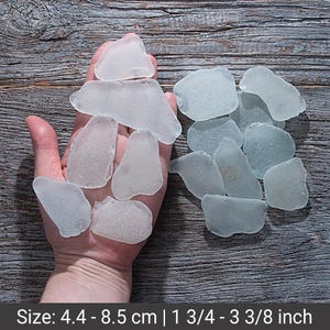 GRANDE vetro marino sfuso 15 pezzi. Vetro da spiaggia blu e bianco per opere d'arte, segnaposto, decorazioni per matrimoni costieri, numeri da tavolo, libro degli ospiti per matrimoni.