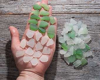 Verre de mer coloré en vrac 78pcs. Mélange de verre de mer moyen à petit. Fabrication de verre de plage Assortiment de charges pour verre de mer brut, décoration de plage