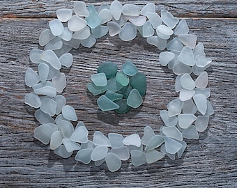 ミックスカラーシーグラス、本物のビーチグラス、本物のタンブルビーチ