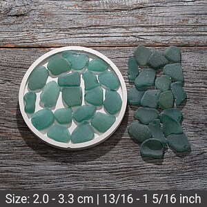 Teal sea glass 36pcs, Turquoise beach glass Art pictures, Genuine blue and green sea glass crafting, Jewelry supplies, Beach houser decor.