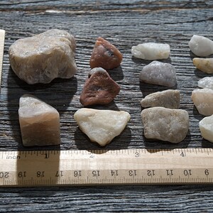 Rare Opaque Sea Rocks 14pcs, Beach Quartz, Beach Jewelry, Table Decor ...