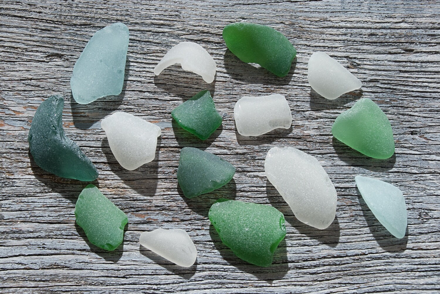 Rounded sea glass 15pcs. Large to medium. Craft supplies. Etsy