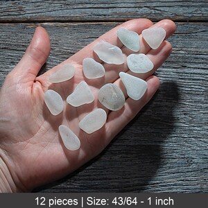 Frosted thick sea glass 12pcs, Beach glass crafting, Beach glass art finds. Beach decor, Beach cabochons