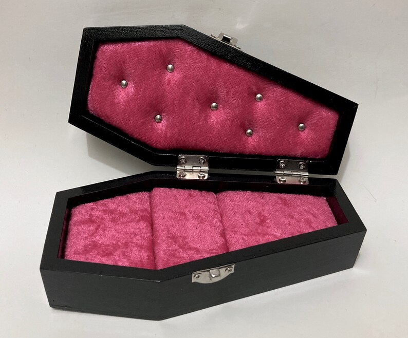 Coffin Ring Box Coffin Engagement Ring Box Gothic Wedding Etsy