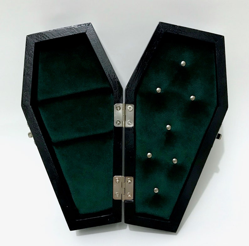 Coffin Ring Box Coffin Engagement Ring Box Gothic Wedding Etsy