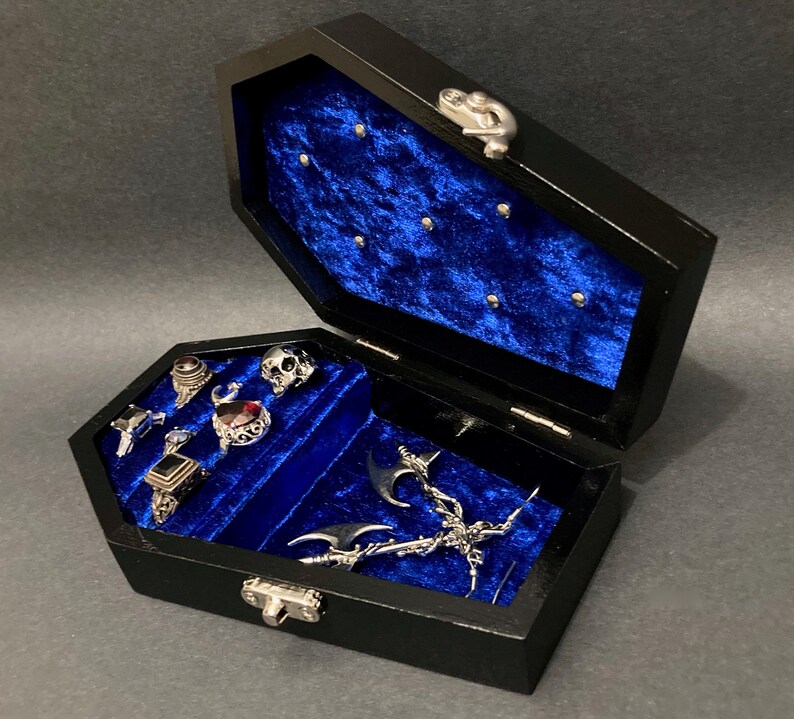 Coffin Ring Box Small Coffin Jewelry Box Coffin Box Gothic Etsy