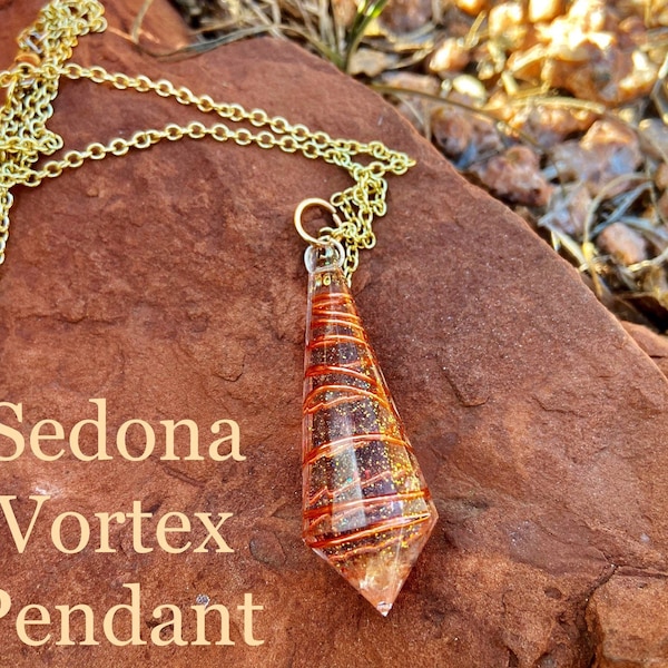 Sedona Vortex Orgonite Pendant