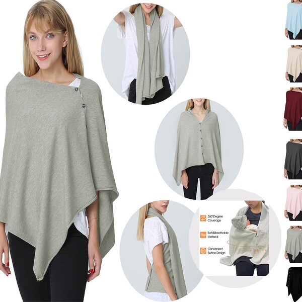 boohoo nursing shawl